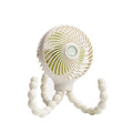 Mini Ventilateur Pliable Octopus – Ventilateur Portable USB Rechargeable pour Poussette, Lit et Plus