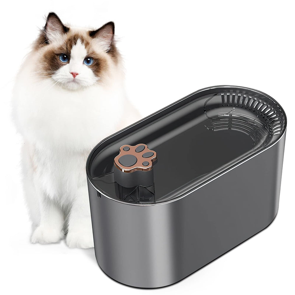 3L Automatic Pet Water Fountain for Cats and Dogs – Ultra-Quiet Dispenser with Filter and LED Light