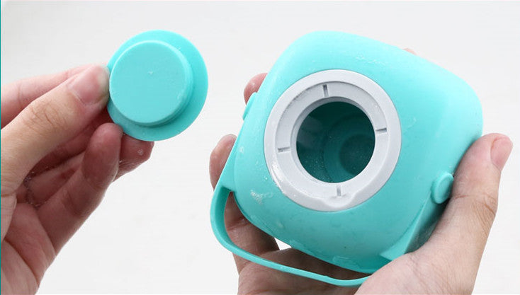Brosse de massage et de bain en silicone pour animaux de compagnie