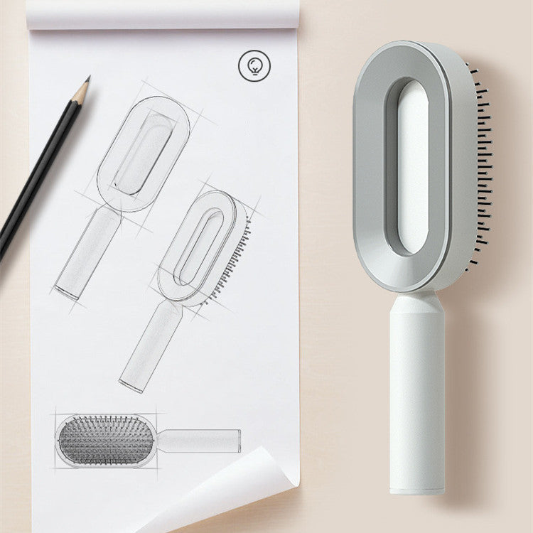 3D Self-Cleaning Brush – The Ideal Ally for Healthy and Pain-Free Hair