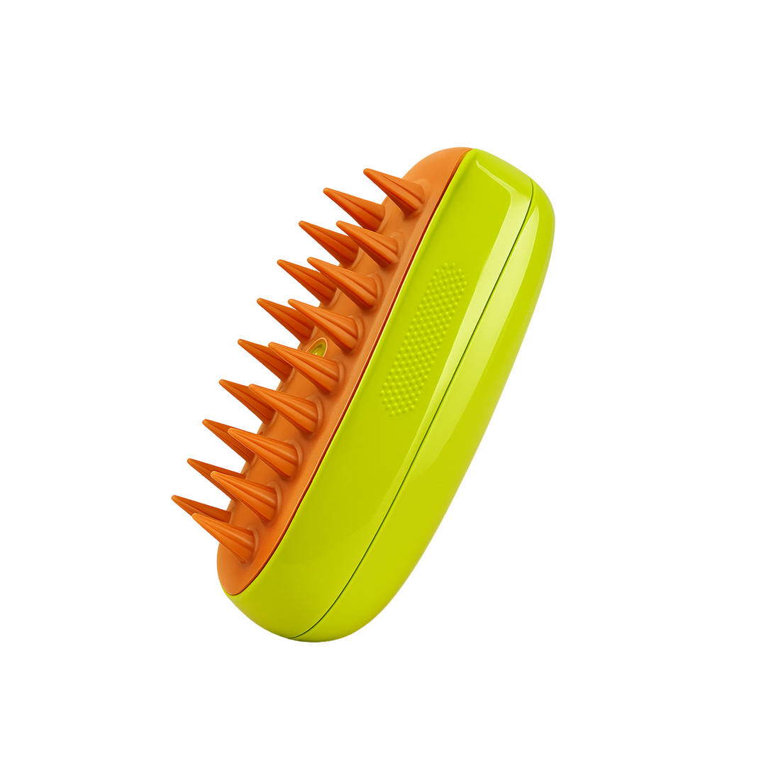 Brosse Vapeur 3 en 1 pour Chiens & Chats – Massage, Soin & Toilettage - Mino Paws