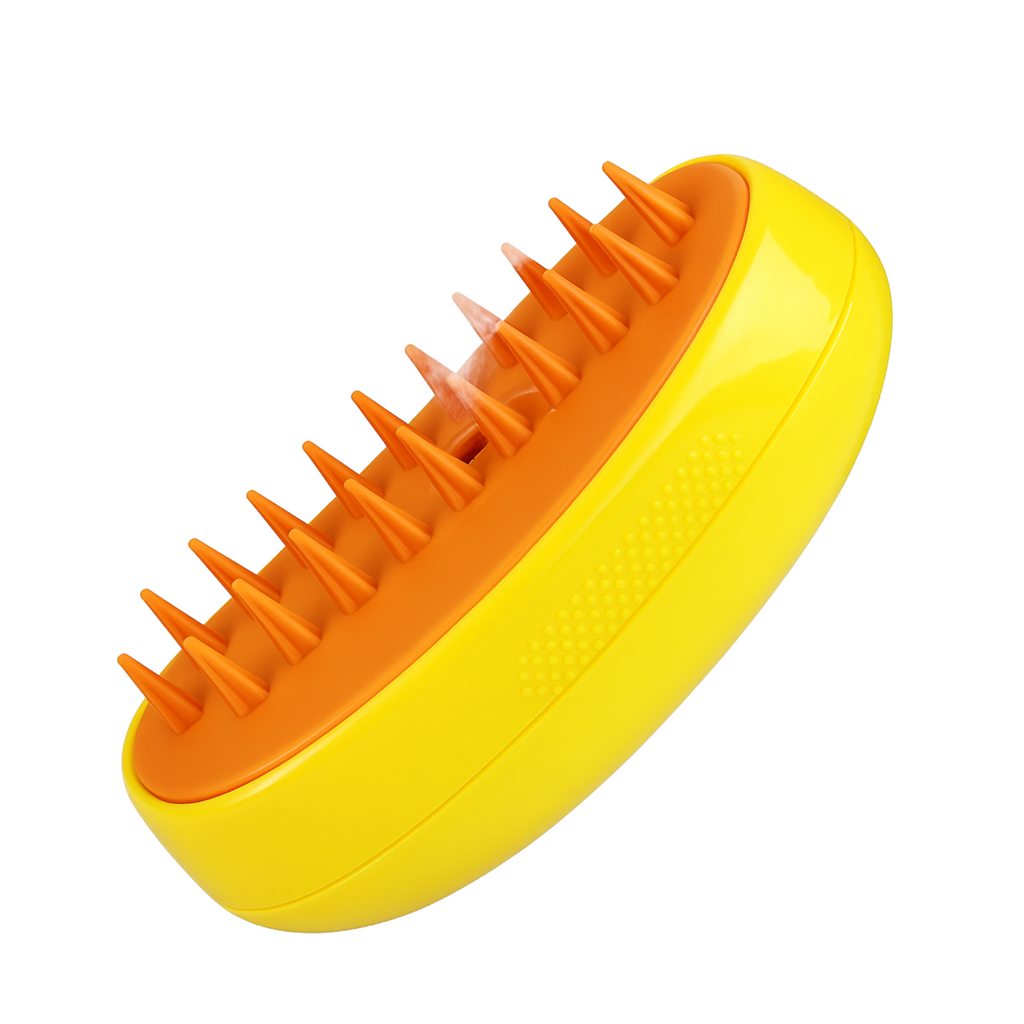 Brosse Vapeur 3 en 1 pour Chiens & Chats – Massage, Soin & Toilettage - Mino Paws