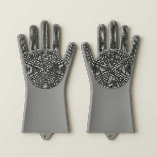 Gants de Bain Magiques en Silicone pour Animaux – Brosse de Toilettage et Shampoing pour Chiens et Chats