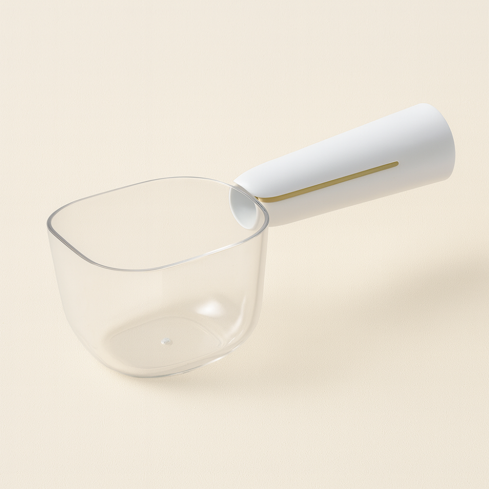 Digital Pet Food Scoop Scale - Portable Measuring Cup for Dogs and Cats