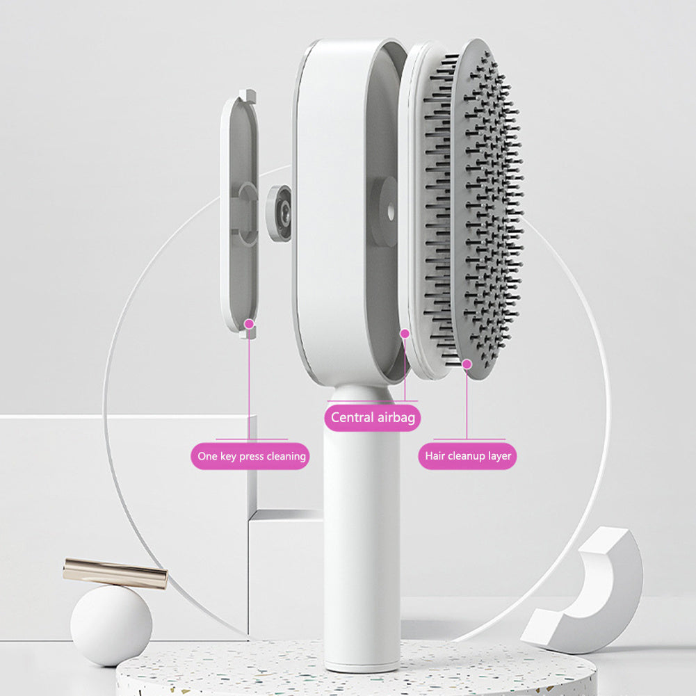 3D Self-Cleaning Brush – The Ideal Ally for Healthy and Pain-Free Hair