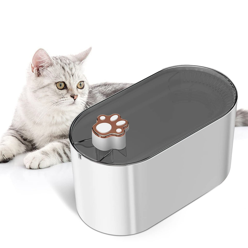 3L Automatic Pet Water Fountain for Cats and Dogs – Ultra-Quiet Dispenser with Filter and LED Light