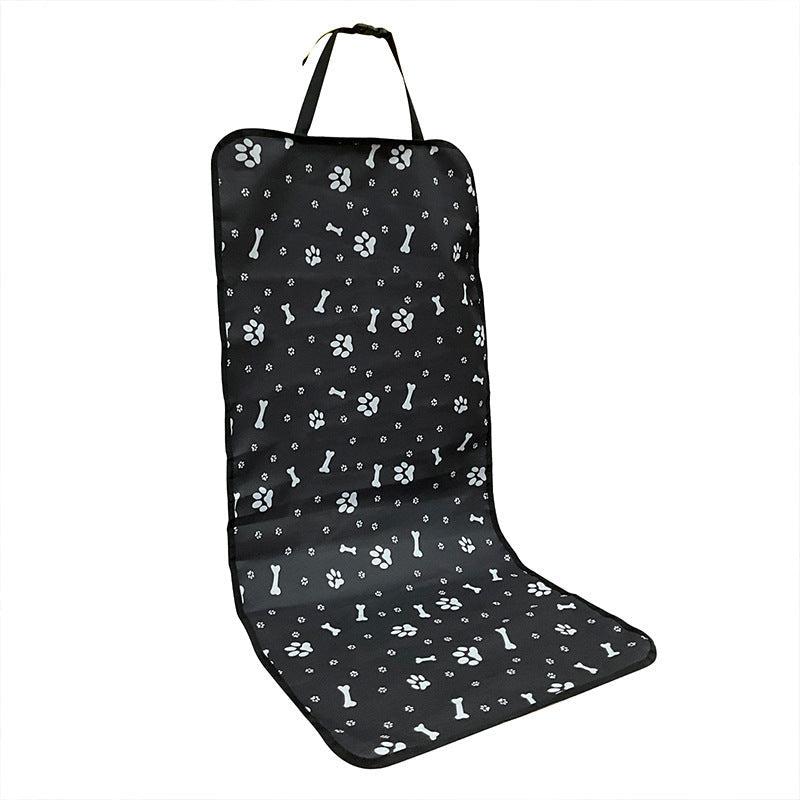 Waterproof Oxford Cloth Car Protection Mat - Front Seat Cushion for Dogs and Cats