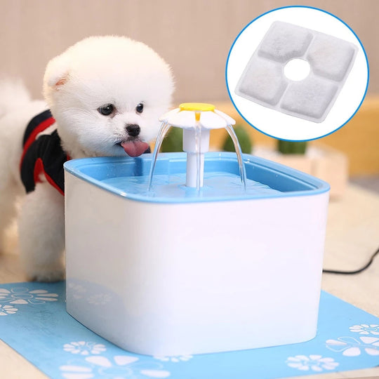 2.5L Pet Water Fountain – Advanced Filtration and Durable Design